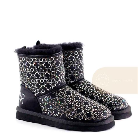 ugg christian dior|dior designer ankle boots.